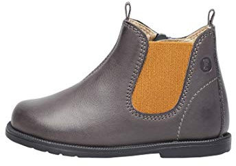 Falcotto WINTER WOOD-Stivaletto beatle in nappa con zip Grigio 18