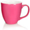 Mahlwerck Jumbotasse, große Kaffeetasse aus Premium Porzellan mit hoch-glänzender Oberfläche, Geschenktasse, Fancy Pink, 400ml
