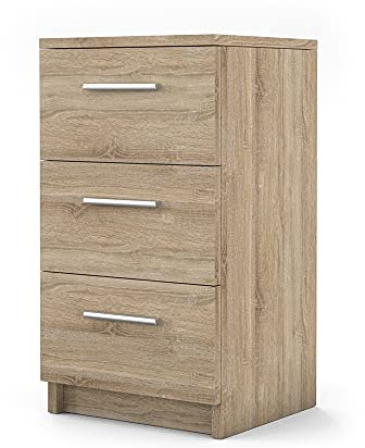 Vicco comodini camera da letto, Sonoma, 38 x 66 cm