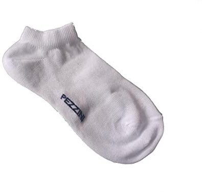 6 Paia calzino minicalza bambino bambina in filo di scozia unisex varie taglie e colori Art. BCZ-Perfetto/BMC-Miniperfetto (23-25, Minicalza bianca)