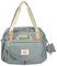 Béaba Unisex Kinder Borsone Per Pannolini Genève Ii, Modulabile, Davvero Capiente, Scomparti Multipli, Taschino An Wickeltasche Genf, Salbeigrün