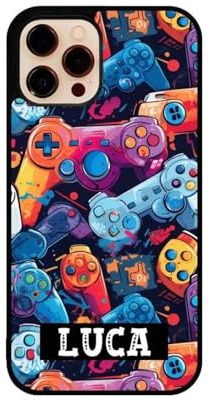Personalised Gaming Controller Graffiti Phone Case for all iPhones (iPhone 11, Design 2)