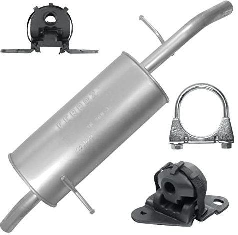 Ferroz Endschalldämpfer Auspuff Endtopf für Citroen C2 C3 1 I 1.1i