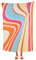 Misomo Strandtuch im Flower-Power Design, 100 x 160 cm, XXL Badetuch, Made in Portugal, Ibiza Luxury Edition