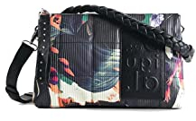 Desigual Damen Tasche Rucksack Shopper Umhängetasche Schultertasche Schultertasche Logoschriftzug Synthetik gemustert umhängetasche handtasche tasche