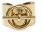 Paloma Bijoux Bague mode tendance en acier inoxydable créateur (Acier doré)