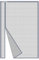 Risareyi Seitliche Öffnung Fliegengitter Tür Magnet 160x225cm, Grau Fiberglas Netz Fliegengitter Balkontür Ohne Bohren Insektenschutz Balkontür Fliegenvorhang mit Klebeband für Terrassentür