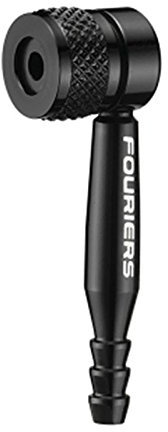 ACEOFFIX Fouriers CNC Floor Pump Disc Wheel Adapter 90 Degree Convert to Presta Valve