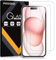 Phoona 2 Pièces Verre Trempé pour iPhone 15,Film Protection écran pour iphone 15,Anti Rayures, Dureté 9H Glass, Sans Bulles d'air, Ultra HD Transparent
