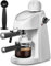 UPIKIT Espresso Machine, with Milk Frother, Espresso Maker with Steamer, 3.5Bar Espresso Coffee Maker, Espresso and Cappuccino Machine (Color : White)