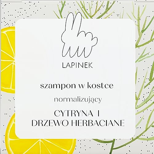 Normalisierendes LEMON & HERBACCO TREE Shampoo Bar