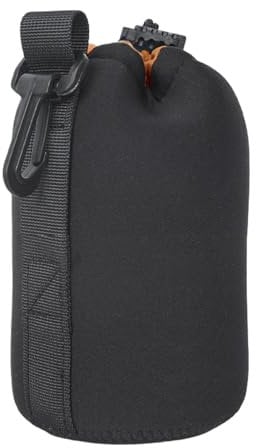 Padded Thick Pouches - SLR Lens Thickened Case | Soft Plush Neoprene Bag | Camera Lens Storage Protective Case | Protective Case for Camera Lens Storage, Soft Neoprene DSLR Lens Bag, Secure