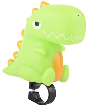 VIDSTW Fahrradklingel für Kinder, Lustige Fahrradhupe, Hupe Kinderfahrrad, Fahrrad-Quetschhupe für Roller, Laufrad, Fahrräder (Dinosaure)