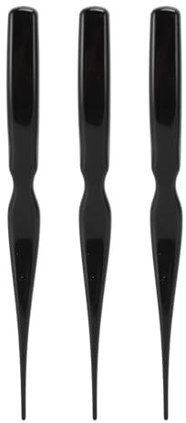 Spazzola per Cotonatura per Capelli Fini, Spazzola per Capelli Cotonata Strumento Portatile per lo Styling con Funzione Volume Aggiuntiva 3 Pezzi per Uso Domestico e in Viaggio