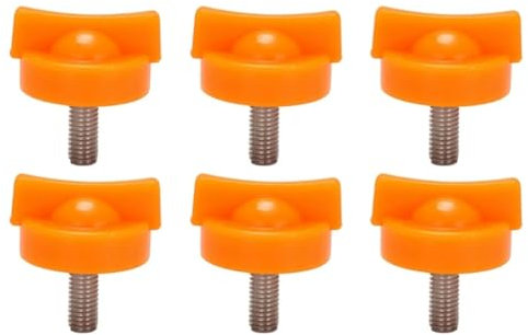 Jemcgrl 6 Piezas Accesorio para Aparato de Jugo Tornillo de Compresión Que Se Aprieta para Prensa de Frutas para Exprimidor de Naranja Eléctrico -2000E