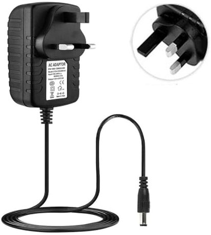 12V 2A Power Supply Adapter, AC Adapter 100-240V to 12v DC Power Adapter Driver Transformer Universal for LED Strip Lights, Router, CCTV Camera, Monitor, ADSL Cats Etc