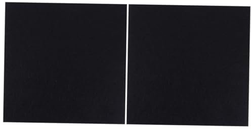 ibasenice Akustikplatten Schalldämmung Schallschutzplatten 2 Stück Schwarz Selbstklebend Für Wand Tür Heimstudio Büro