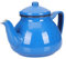 SHOWERORO Enameled Tea Pot Capacity Water Kettle Blue Kettle Swan Shape Whistling Pot for Tea