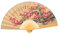 DECHOUS Large Chinese Fan Decorative Wall Hanging 0.5 * 0.9m Craft Paper Fan Decorative Wall Fan for Home and Event