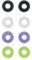 Yazhuq Controller Motion Control Rings Aim Assist Rings for PS5 PS4 Switch PRO Gamepad