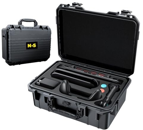 Auarte [Super Hart Tragetasche für Nintendo Switch 2/OLED/Original Konsole, Professionelle wasserdichte Reise-Tasche für Switch 2 Konsole, Pro Controller & Zubehör