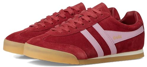 Gola Women's Apollo Sneaker, Deep Red/Candy/Gum, 9 UK