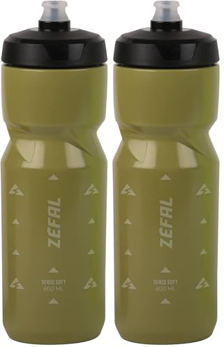 ZEFAL Sense Soft 80 800 Ml Water Bottle One Size (Lot de 2)