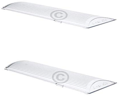 2x ORIGINAL BOSCH Lampenabdeckung 00265250 174mm x 59mm für Dunstabzugshaube