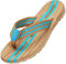 Infradito Uomo Donna Sandali Flip Flops Pantofole Ciabatte da Mare per Spiaggia e Piscina Estate Scarpe da Casa, Blu Mare, 38 EU