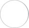 KNORR prandell 1026374035 10X Drahtring 18cm weiß, MDF