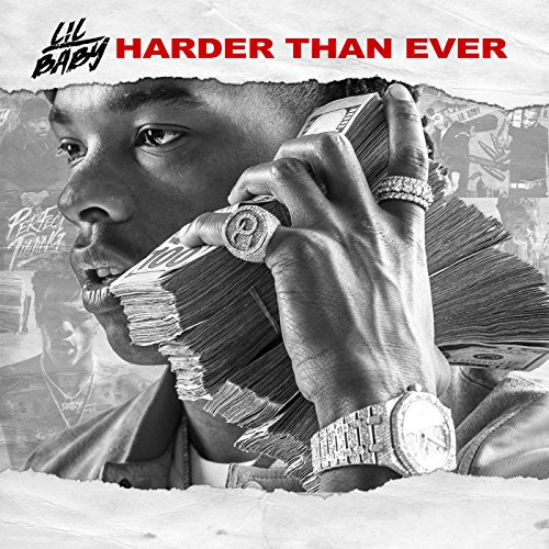 BRO Mart Thick Lil Baby Harder Than Ever gerolltes Poster, 30,5 x 45,7 cm