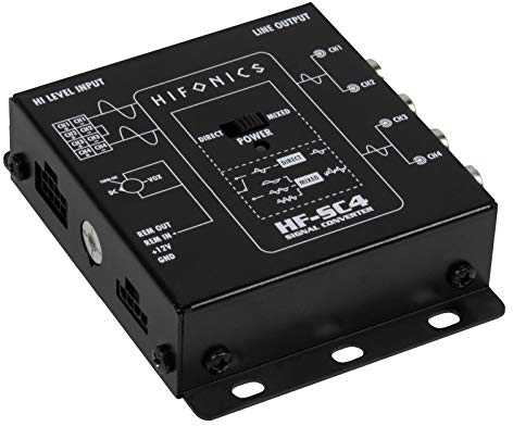 Hifonics HF-SC 4 | 4-Kanal Signal Konverter/High-Low Wandler