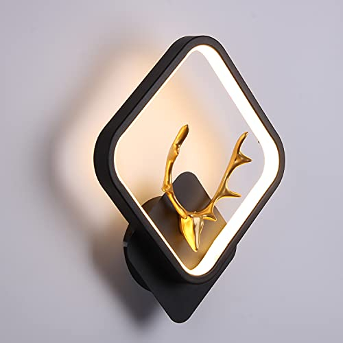TWSXTE LED Applique Murale lumiere de chevet 16W Applique Murale Intérieure Chambre éclairage Pour Salon Salle de Bain Couloir Escalier interieur Moderne Spot Blanc Chaud Blanc Froid 3000K 6000K