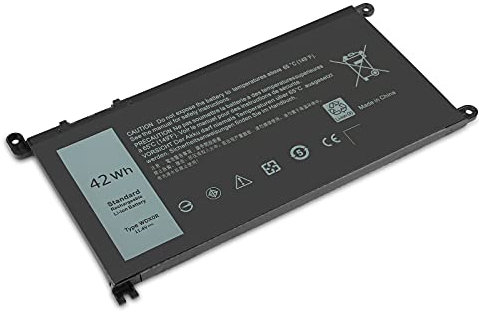 Shentec WDX0R WDXOR Batería para DELL Inspiron 13 5368 5378 7368 7378 Inspiron 15 5565 5567 5568 5578 7560 7570 7579 7569 Inspiron 17 5765 5767 Vostro 5468 5568 Y3F7Y 3CRH3 FC92N 11.4V 42Wh