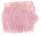 EXCEART 2M Türkei Federn Fringe Trim Natürlichen Flauschigen Gefieder Plüsch Feder für Mode Kleid Nähen Handwerk Weihnachten Kostüme Dekoration