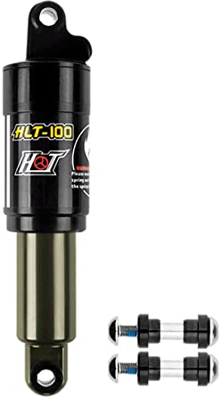 Fahrrad Stoßdämpfer Hinten, 750/850/1000 LBS Fahrrad Hinterrad Stoßdämpfer mit Schraubenfeder, Federungsdämpfer für Mountainbike/MTB/E-Bike