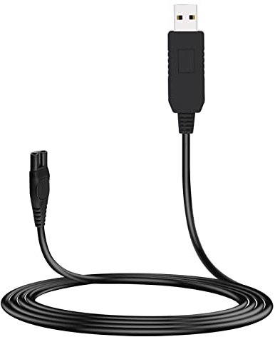 MEROM 8V Rasierer Ladekabel Netzekabel für HQ850 Kompatibel mit Philips Norelco One Blade QP2530 / QP2630 / HQ912 / HQ913 / HQ914 / HQ915 Kabel