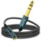 SOLMIMI 3.5mm auf 6.35mm Klinke Adapter (3 meter) - 1/4 Stecker auf 1/8 Buchse Audio klinke Adapter kabel mit Nylon Geflecht für Verstärker, Kopfhörer, Lautsprecher, Mixer, Guitar Amp, Piano