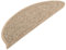 homiuse Treppenmatten Selbstklebend Sisal 15 STK. 56x20 cm Dunkelbeige Treppenstufen Matten Modern Stufenteppich Stufenmatten Innen Treppenstufen Antirutsch Treppenstufen Schutz Komfortabel & Warm