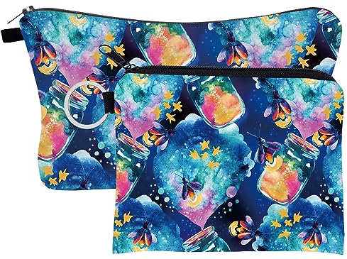 FAVORTALK Reise-Make-up-Tasche, klein, wasserdicht, Kosmetiktasche für Mädchen, Damen, tragbare Make-up-Tasche mit Reißverschluss, Zh1265, Make-up-Tasche