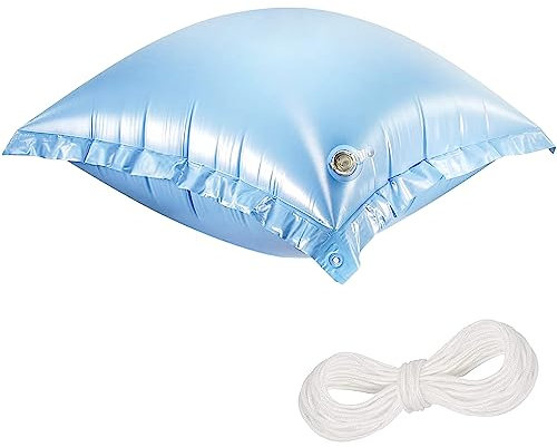 YumSur Poolkissen, Winter-Pool-Kissen, Pool-Luftkissen Winter-Luftkissen, Pool Mate Winter-Luftkissen Winter-Schluss-Luftkissen, 4x4 Fuß Winter-Luftkissen Für Oberirdische Poolabdeckung (120 * 120cm)