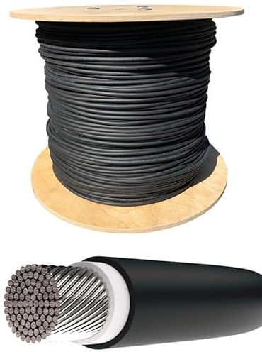 NAK Kabel 6mm2 PV Kabel Schwarz (5m)