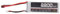Alomejor Batterie LiPo 7.4V 2S 2200mAh 35C, Cellules Haute Performance, Longue Durée et Endurance Stable, Idéale pour Les Avions RC (Prise en T)