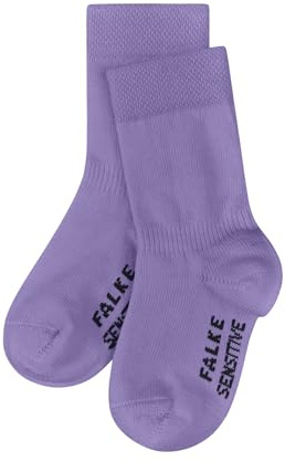 FALKE Unisex Baby Socken Sensitive B So Baumwolle mit Komfortbund 1 Paar, Lila Light Lilac 6819, 74-80