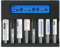 18650 Battery Charger - 8 compartment Smart LCD Charger Universal With Discharge Function for 1.2V NIMH AA/AAA And 3.7V Li-Ion 18650 26650 16340 21700 14500 17500 18500 Rechargeable Batteries