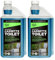 One Chem Professional Probiotic Cassette Toilet 2 x 1 Litre Concentrate, Up to 40 Doses, 2 in 1 Blue Fluid, Flush and Waste