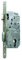 VACHETTE - Serrure à larder D455 clé I axe 50mm bout rond inox sans gâche - VACHETTE - 22702000