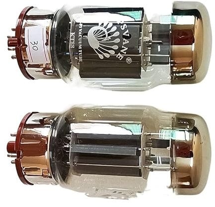 KT88 Tubo a Vuoto per Amplificatore a Valvole Amplificatore Audio Corrispondenza Esatta Originale (Colore : 1pair KT88)