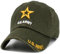 KBETHOS® US Army Offiziell lizenzierte Baseballkappe, Militär, verstellbare Mütze, Olivfarbenes offizielles Logo, Vintage, Einheitsgr��e
