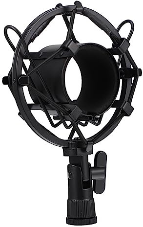 Toyvian Stable Reliable Condenser Microphone Mount Shockproof Arm Desk Mount Vibration Reduction